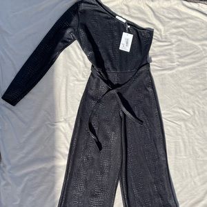 Femme Luxe One Shoulder Jumpsuit